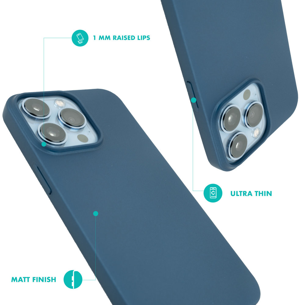 ShieldCase® ShieldCase Ultradünne Hülle iPhone 13 Pro Max (Blau) ShieldCase® ShieldCase Ultradünne Hülle iPhone 13 Pro Max (Blau)