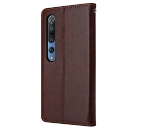 ShieldCase® Xiaomi Mi 10 / Mi 10 Pro Wallet Case (Braun)