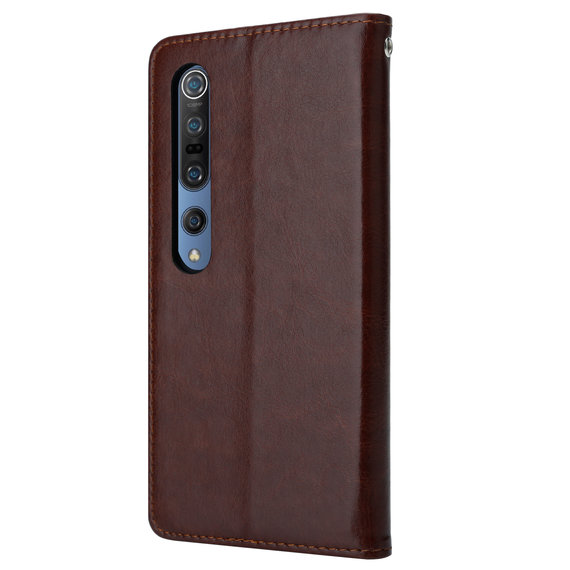 RankOne Flip-Lederhülle Für Xiaomi MI 10 Pro 5G – Schlank, Magnetisch & Voller Schutz