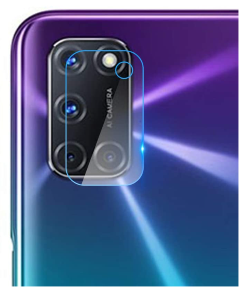 ShieldCase® ShieldCase Kamera Objektivschutz Oppo A72 ShieldCase® ShieldCase Kamera Objektivschutz Oppo A72