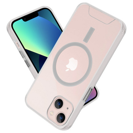 iPhone 13 Mini MagSafe Hülle (Transparent) 