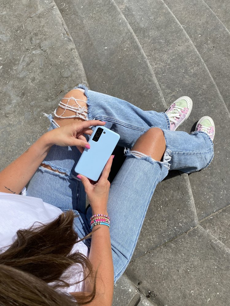 xoxo Wildhearts xoxo Wildhearts Pantone Silikonhülle Samsung Galaxy A21s (Blau) xoxo Wildhearts xoxo Wildhearts Pantone Silikonhülle Samsung Galaxy A21s (Blau)