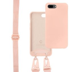 Coverzs Silikonhülle mit dicker Band iPhone 7/8 Plus (Rosa)  Coverzs Silikonhülle mit dicker Band iPhone 7/8 Plus (Rosa)