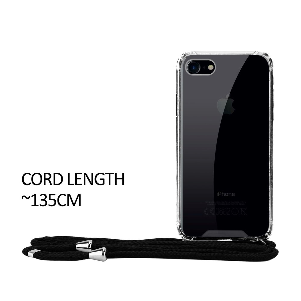 ShieldCase® Schockhülle mit Schwarzer Band iPhone SE 2020 ShieldCase® Schockhülle mit Schwarzer Band iPhone SE 2020