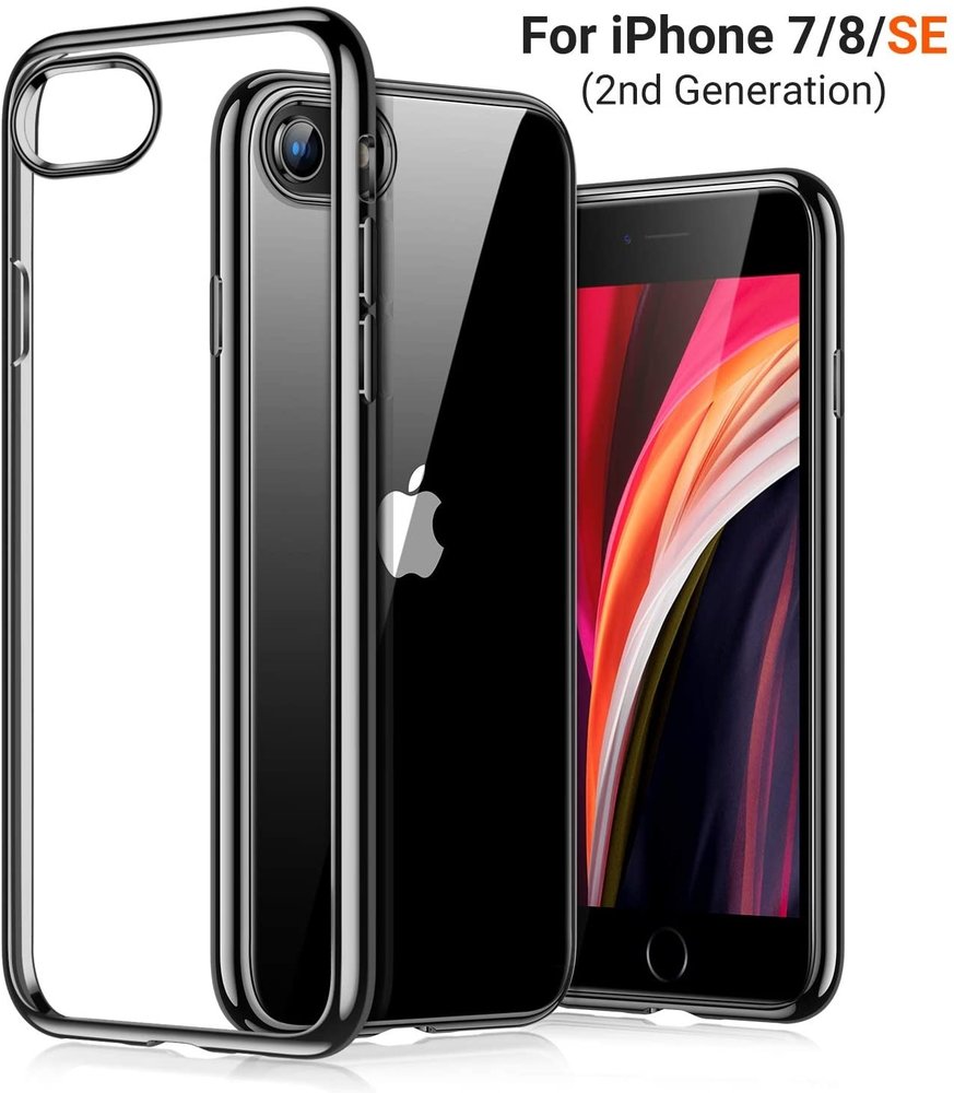 ShieldCase® ShieldCase Metallic Bumper Case iPhone SE 2020 (Schwarz) ShieldCase® ShieldCase Metallic Bumper Case iPhone SE 2020 (Schwarz)