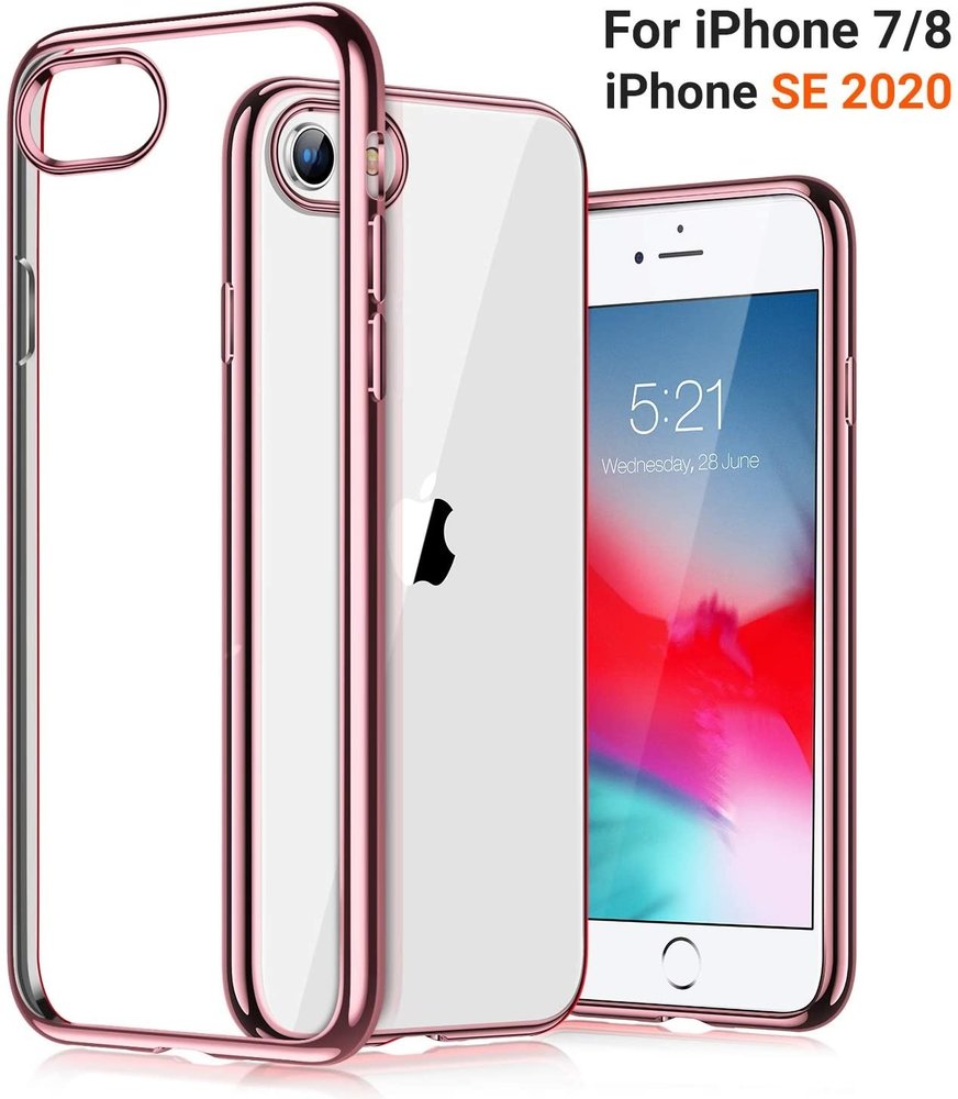 ShieldCase® ShieldCase iPhone SE 2020 Metallic Bumper Case (Rosé Gold)