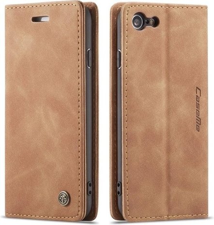 ShieldCase® CaseMe Luxus Book Case iPhone SE 2020 (Braun) ShieldCase® CaseMe Luxus Book Case iPhone SE 2020 (Braun)