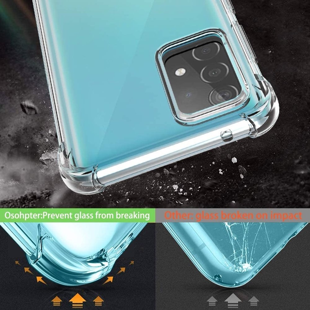 ShieldCase® ShieldCase Samsung Galaxy A52s Schockhülle (Transparent) ShieldCase® ShieldCase Samsung Galaxy A52s Schockhülle (Transparent)