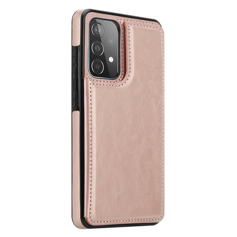 ShieldCase® ShieldCase Samsung Galaxy A52s Portemonnaie Hülle (Rosa) ShieldCase® ShieldCase Samsung Galaxy A52s Portemonnaie Hülle (Rosa)