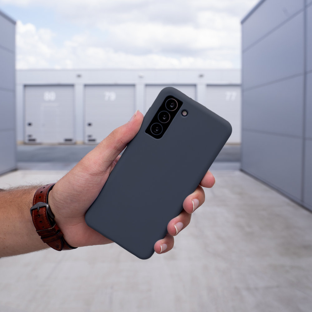 Coverzs Coverzs Luxus Liquid Silikon Hülle Samsung Galaxy A52s (Dunkelblau) Coverzs Coverzs Luxus Liquid Silikon Hülle Samsung Galaxy A52s (Dunkelblau)