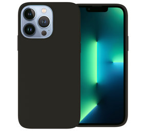 Ceezs iPhone 13 Pro Max Hülle Silikon Schwarz Ceezs iPhone 13 Pro Max Hülle Silikon Schwarz