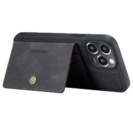 ShieldCase® ShieldCase Stehendes Portemonnaie aus Leder für iPhone 13 Pro (Schwarz) ShieldCase® ShieldCase Stehendes Portemonnaie aus Leder für iPhone 13 Pro (Schwarz)