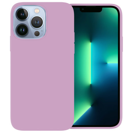 Ceezs Ceezs iPhone 13 Pro Max Hülle Silikon Violett Ceezs Ceezs iPhone 13 Pro Max Hülle Silikon Violett