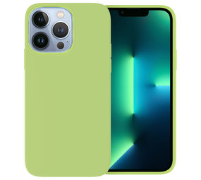 Ceezs iPhone 13 Pro Hülle Silikon (Hellgrün) Ceezs iPhone 13 Pro Hülle Silikon (Hellgrün)