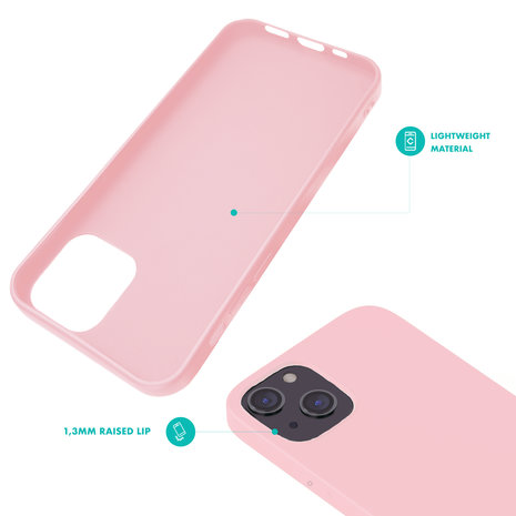 Ceezs Ceezs iPhone 13 Hülle Silikon (Rosa) Ceezs Ceezs iPhone 13 Hülle Silikon (Rosa)