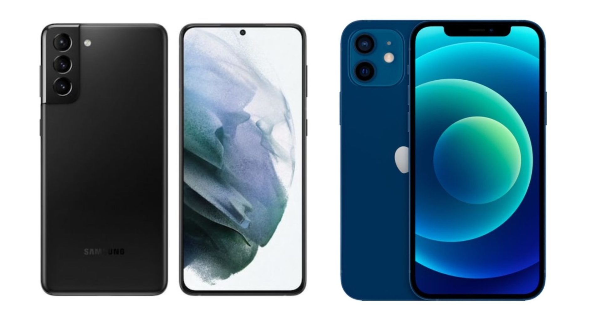 Samsung Galaxy S21 5G VS iPhone 12