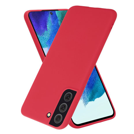 ShieldCase® ShieldCase Samsung Galaxy S22 Silikonhülle (Rot) ShieldCase® ShieldCase Samsung Galaxy S22 Silikonhülle (Rot)