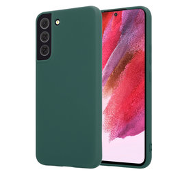 ShieldCase® Samsung Galaxy S22 Plus Silikonhülle (Dunkelgrün)