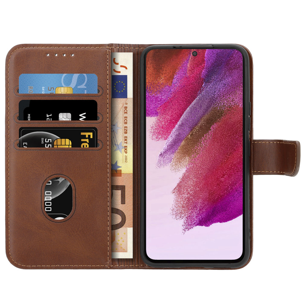 ShieldCase® Shieldcase Samsung Galaxy S22 Plus Wallet Case (braun) ShieldCase® Shieldcase Samsung Galaxy S22 Plus Wallet Case (braun)