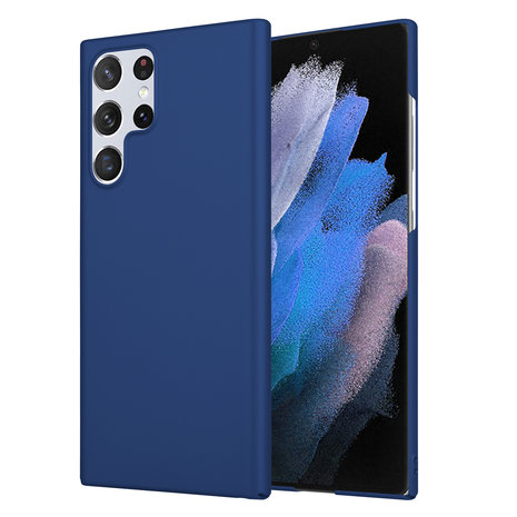 ShieldCase® Shieldcase Slim Case Samsung Galaxy S22 Ultra (Blau) ShieldCase® Shieldcase Slim Case Samsung Galaxy S22 Ultra (Blau)