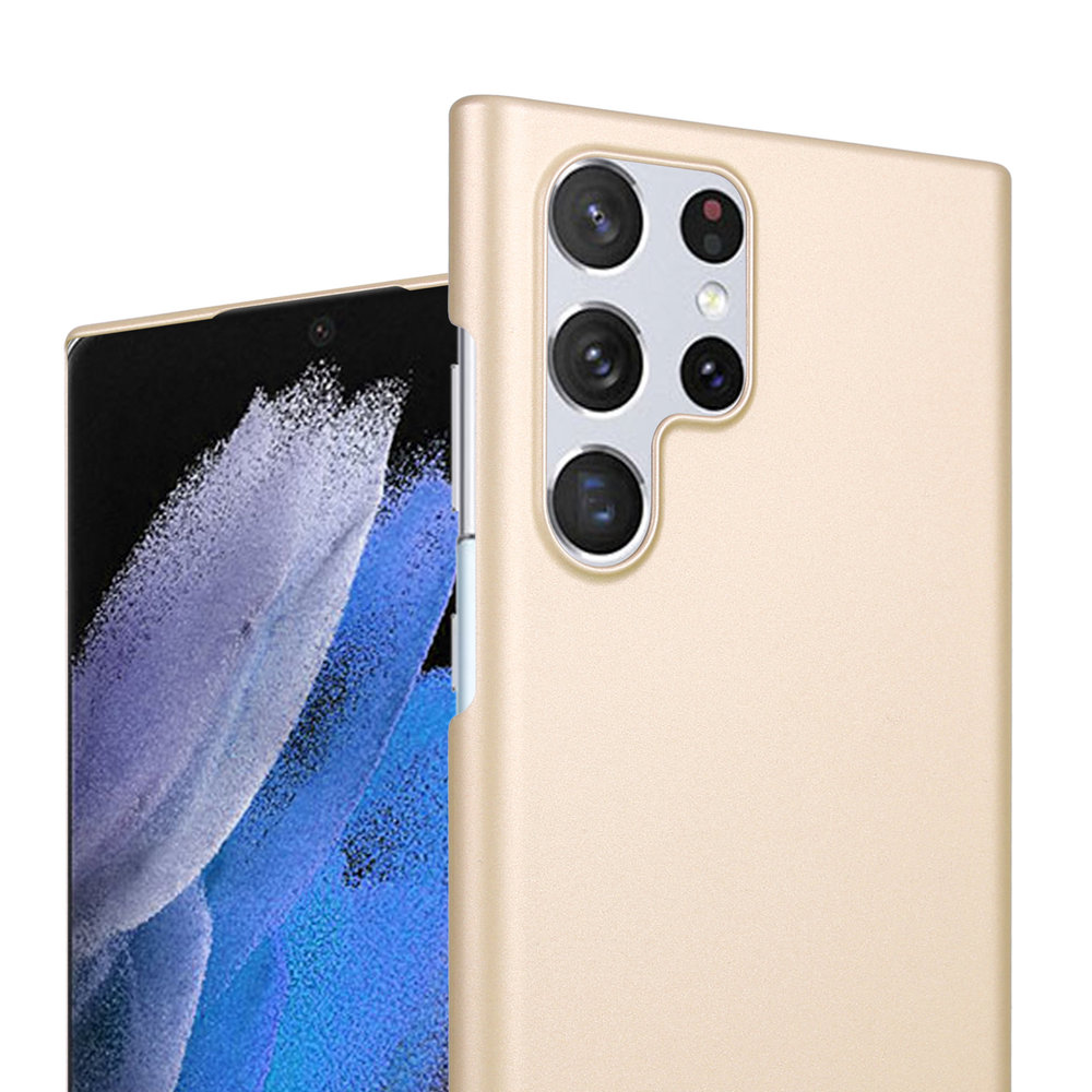 ShieldCase® Shieldcase Slim Hülle Samsung Galaxy S22 Ultra (Gold) ShieldCase® Shieldcase Slim Hülle Samsung Galaxy S22 Ultra (Gold)