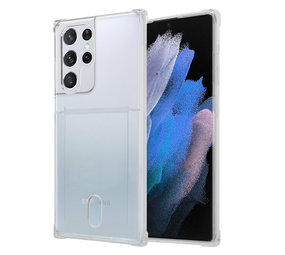 ShieldCase® Samsung Galaxy S22 Ultra Shock Hülle mit Kartenfach ShieldCase® Samsung Galaxy S22 Ultra Shock Hülle mit Kartenfach