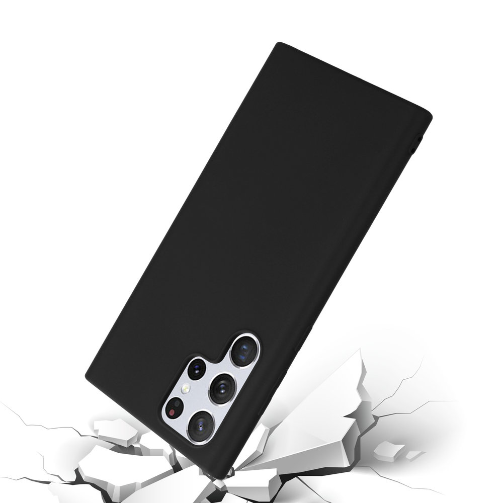 ShieldCase® Shieldcase Samsung Galaxy S22 Ultra Silikonhülle (Schwarz) ShieldCase® Shieldcase Samsung Galaxy S22 Ultra Silikonhülle (Schwarz)
