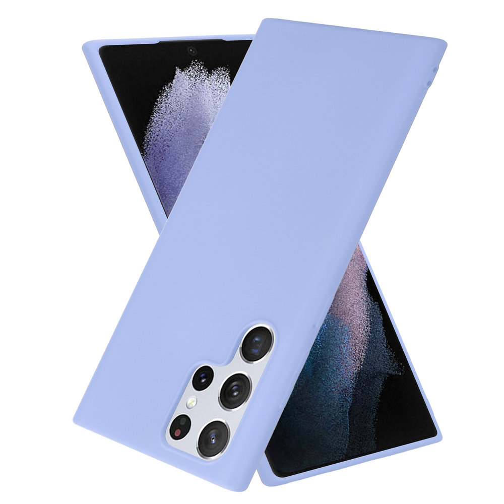 ShieldCase® Shieldcase Samsung Galaxy S22 Ultra Silikonhülle (Lila) ShieldCase® Shieldcase Samsung Galaxy S22 Ultra Silikonhülle (Lila)