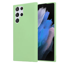 ShieldCase® Samsung Galaxy S22 Ultra Silikonhülle (Hellgrün) ShieldCase® Samsung Galaxy S22 Ultra Silikonhülle (Hellgrün)