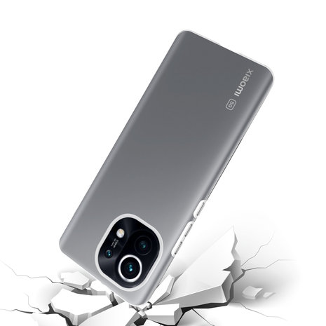 ShieldCase® Shieldcase Xiaomi Mi 11 Dünne Silikonhülle (Transparent) ShieldCase® Shieldcase Xiaomi Mi 11 Dünne Silikonhülle (Transparent)