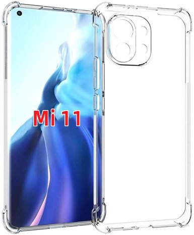 ShieldCase® ShieldCase Schockhülle Xiaomi Mi 11 (transparent) ShieldCase® ShieldCase Schockhülle Xiaomi Mi 11 (transparent)