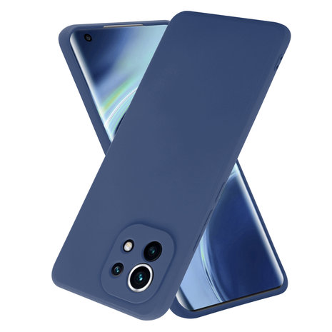 ShieldCase® Shieldcase Xiaomi Mi 11 Silikonhülle (Blau) ShieldCase® Shieldcase Xiaomi Mi 11 Silikonhülle (Blau)