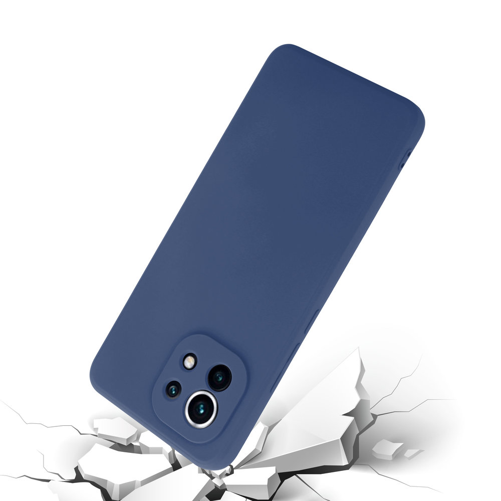 ShieldCase® Shieldcase Xiaomi Mi 11 Silikonhülle (Blau) ShieldCase® Shieldcase Xiaomi Mi 11 Silikonhülle (Blau)