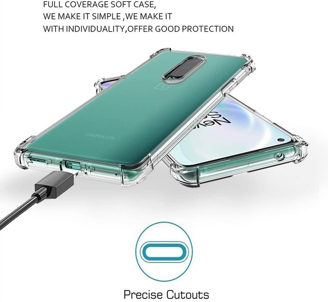 ShieldCase® ShieldCase Shock Case OnePlus 8 (transparent) ShieldCase® ShieldCase Shock Case OnePlus 8 (transparent)