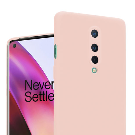 ShieldCase® Shieldcase OnePlus 8 Silikonhülle (Rosa)