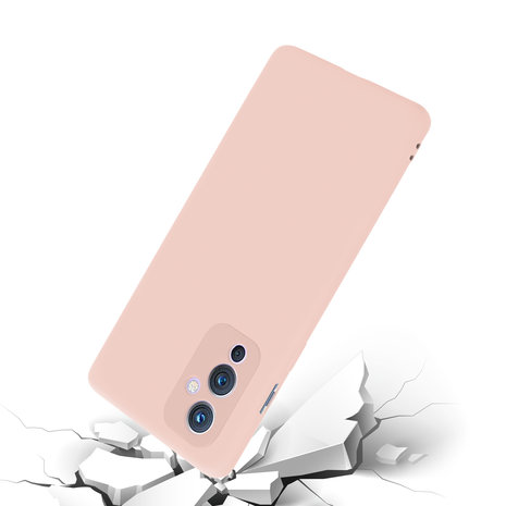 ShieldCase® Shieldcase OnePlus 9 Silikonhülle (Rosa) ShieldCase® Shieldcase OnePlus 9 Silikonhülle (Rosa)