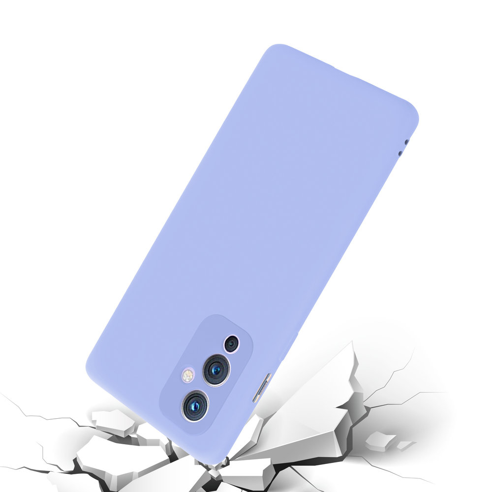 ShieldCase® Shieldcase OnePlus 9 Silikonhülle (lila)