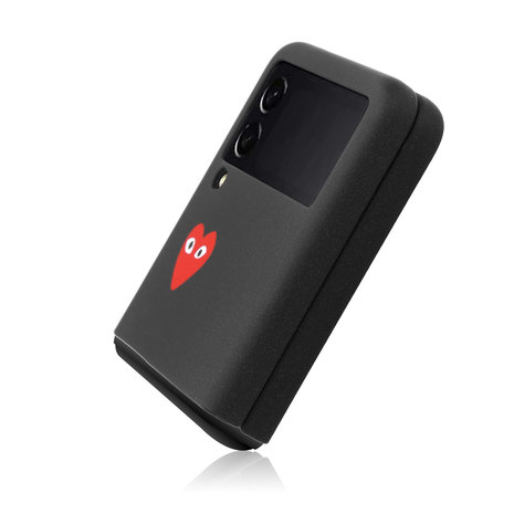 ShieldCase® Shieldcase Samsung Galaxy Z Flip 3 Hülle mit Herz ShieldCase® Shieldcase Samsung Galaxy Z Flip 3 Hülle mit Herz