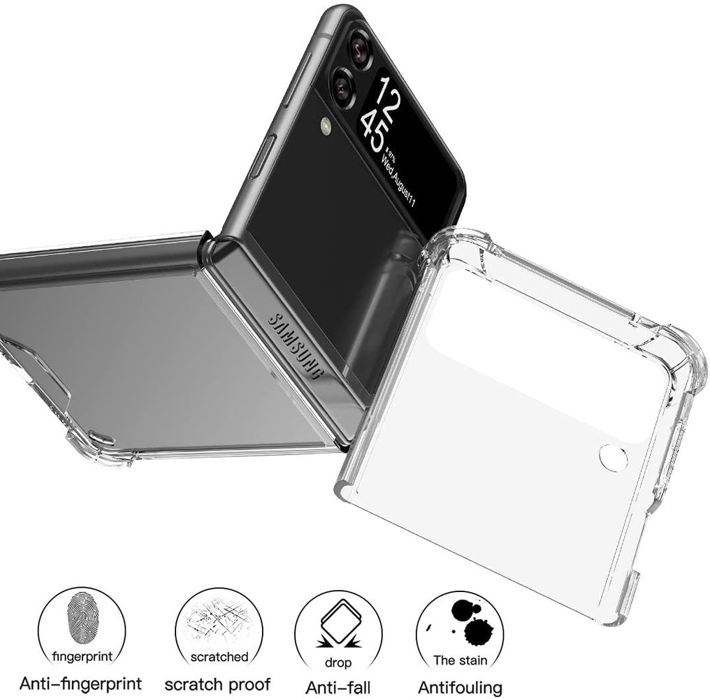 ShieldCase® ShieldCase Shock Hülle Samsung Galaxy Z Flip 3 (transparent) ShieldCase® ShieldCase Shock Hülle Samsung Galaxy Z Flip 3 (transparent)