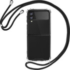 ShieldCase® ShieldCase Samsung Galaxy Z Flip 3 Shock Case mit Band