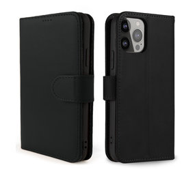 Coverzs iPhone 13 Pro Max Bookcase Hülle (Schwarz)