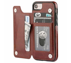 ShieldCase® iPhone SE 2022 Wallet Case (Braun)