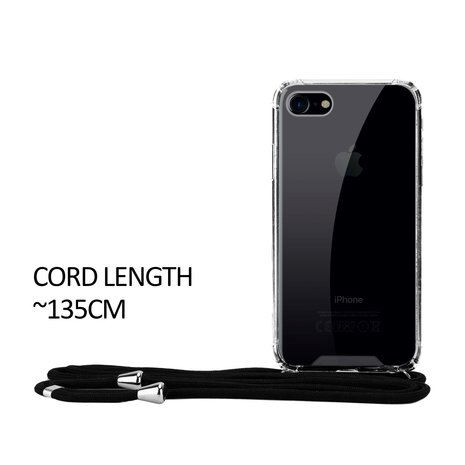 ShieldCase® Shieldcase Shock Case mit Schwarzer Band iPhone SE 2022 ShieldCase® Shieldcase Shock Case mit Schwarzer Band iPhone SE 2022