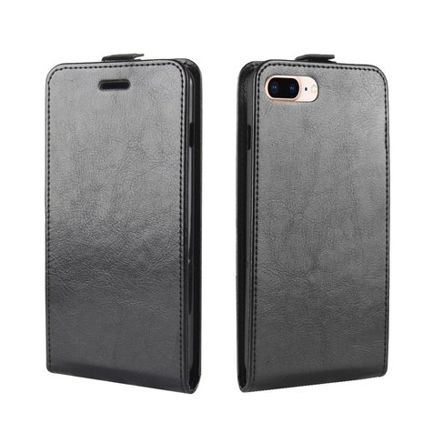 ShieldCase® ShieldCase iPhone SE 2022 Flip Case (Schwarzes Leder)