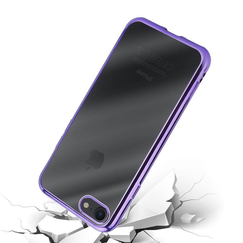 ShieldCase® ShieldCase Metallic Bumper Case iPhone SE 2022 (Lila) ShieldCase® ShieldCase Metallic Bumper Case iPhone SE 2022 (Lila)