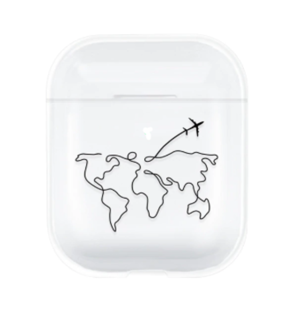 ShieldCase® Schild Fall Wanderlust Apple AirPods 2 Hülle (Transparent) ShieldCase® Schild Fall Wanderlust Apple AirPods 2 Hülle (Transparent)