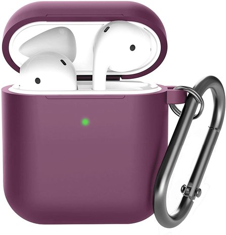 ShieldCase® Shieldcase Apple AirPods 2 Silikonhülle ( Burgund ) ShieldCase® Shieldcase Apple AirPods 2 Silikonhülle ( Burgund )