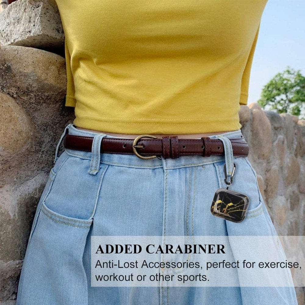 ShieldCase® Schild Fall Amazing Black Marble AirPods 2 Hülle (Schwarz) ShieldCase® Schild Fall Amazing Black Marble AirPods 2 Hülle (Schwarz)