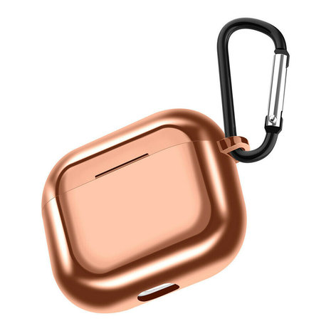 ShieldCase® Schild Fall Airpods 3 Metallic-TPU-Hülle ( Roségold ) ShieldCase® Schild Fall Airpods 3 Metallic-TPU-Hülle ( Roségold )