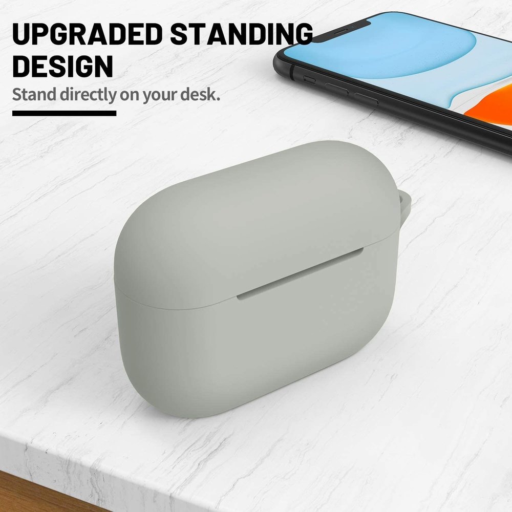 ShieldCase® Schild Fall Airpods Pro Silikonhülle (Grau) ShieldCase® Schild Fall Airpods Pro Silikonhülle (Grau)